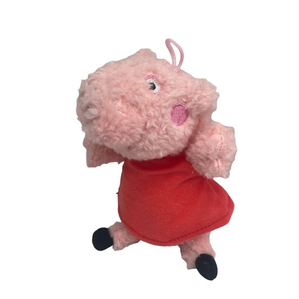 Arrive Peppa Pig 8" Plush Figure Red Dress Stuffed Animal Toy